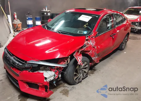 2017 Honda Civic Ex из США, поврежденный, VIN 2HGFC2F78HH536978